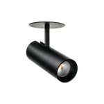 Downlight/spot/schijnwerper SG Tube Mini R zwart LED 2700K Fase af